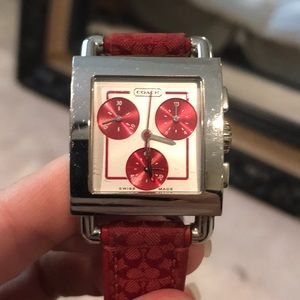 Coach Red Watch